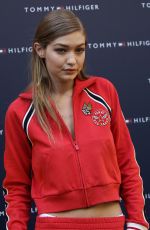 GIGI HADID at Tommy x Gigi Collection Launch in Milan 09/24/2016