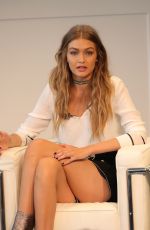 GIGI HADID at Tommy x Gigi Collection Press Conference in New York 09/09/2016