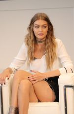 GIGI HADID at Tommy x Gigi Collection Press Conference in New York 09/09/2016
