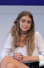 GIGI HADID at Tommy x Gigi Collection Press Conference in New York 09/09/2016