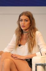 GIGI HADID at Tommy x Gigi Collection Press Conference in New York 09/09/2016
