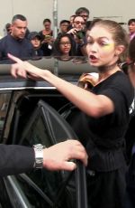 GIGI HADID Attacked by a Crazy Fan Vitalii Sediuk in Milan 09/22/2016