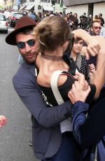 GIGI HADID Attacked by a Crazy Fan Vitalii Sediuk in Milan 09/22/2016