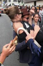 GIGI HADID Attacked by a Crazy Fan Vitalii Sediuk in Milan 09/22/2016