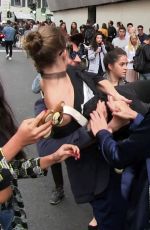 GIGI HADID Attacked by a Crazy Fan Vitalii Sediuk in Milan 09/22/2016