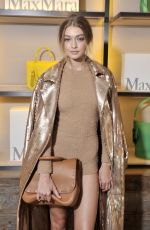 GIGI HADID Heading to Max Mara Store in Milan 09/21/2016