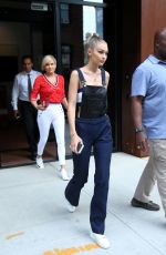 GIGI HADID Leaves Her Apartment in New York 09/10/2016