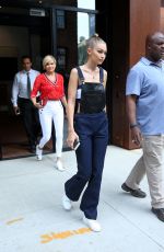 GIGI HADID Leaves Her Apartment in New York 09/10/2016