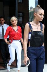 GIGI HADID Leaves Her Apartment in New York 09/10/2016