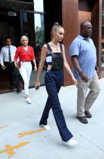 GIGI HADID Leaves Her Apartment in New York 09/10/2016