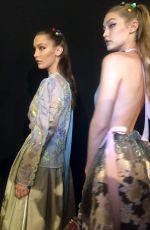 GIGI HADID on the Runway at Fendi Fashion Show in Milan 09/22/2016