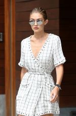 GIGI HADID Out and About in New York 09/05/2016