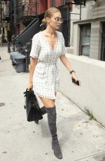 GIGI HADID Out and About in New York 09/05/2016