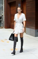 GIGI HADID Out and About in New York 09/05/2016