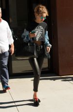 GIGI HADID Out and About in New York 09/14/2016