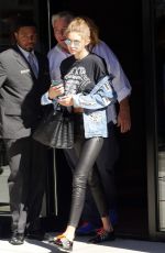 GIGI HADID Out and About in New York 09/14/2016
