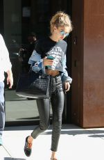 GIGI HADID Out and About in New York 09/14/2016