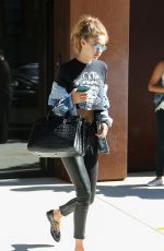 GIGI HADID Out and About in New York 09/14/2016