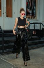 GIGI HADID Out in New York 09/12/2016