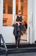 GIGI HADID Out in New York 09/12/2016