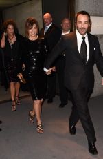 GINA GERSHON at Tom Ford Fashion Show at New York Fashion Week 09/07/2016