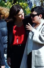 GINNIFER GOODWIN on the Set of 
