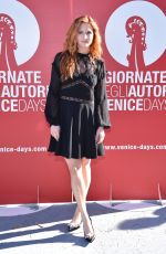 GRACE GUMMER at Miu Miu Women’s Tales Photocall at Venice Film Festival 09/01/2016