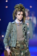 GRACE HARTZEL at Marc Jacobs Runway Show at New York Fashion Week 09/15/2016