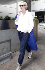 GWENDOLINE CHRISTIE at Los Angeles International Airport 09/20/2016