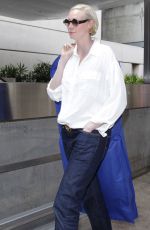 GWENDOLINE CHRISTIE at Los Angeles International Airport 09/20/2016