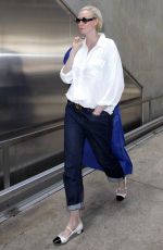 GWENDOLINE CHRISTIE at Los Angeles International Airport 09/20/2016