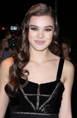 HAILE STEINFELD at Tom Ford Fashion Show at New York Fashion Week 09/07/2016