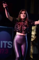 HAILEE STEINFELD at Hits 97.3 Sessions at Revolution in Fort Lauderdale 09/15/2016