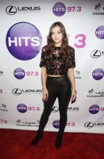 HAILEE STEINFELD at Hits 97.3 Sessions at Revolution in Fort Lauderdale 09/15/2016