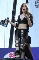 HAILEE STEINFELD Performs at 2016 IheartRradio Music Festival in Las Vegas 09/24/2016