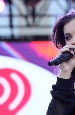 HAILEE STEINFELD Performs at 2016 IheartRradio Music Festival in Las Vegas 09/24/2016