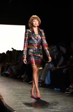 HAILEY BALDWIN at Jeremy Scott Fashion Show at New York Fashion Week 09/12/2016