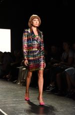 HAILEY BALDWIN at Jeremy Scott Fashion Show at New York Fashion Week 09/12/2016