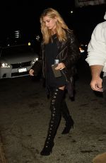 HAILEY BALDWIN at Nice Guy in West Hollywood 09/02/2016