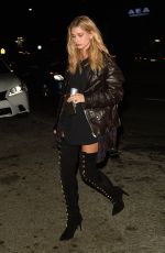 HAILEY BALDWIN at Nice Guy in West Hollywood 09/02/2016