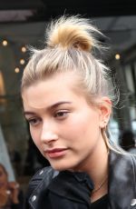 HAILEY BALDWIN leaves L