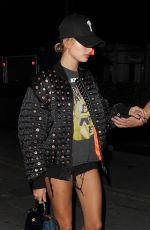 HAILEY BALDWIN Night Out in London 09/18/2016