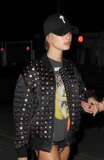 HAILEY BALDWIN Night Out in London 09/18/2016