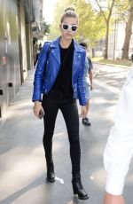 HAILEY BALDWIN Out and About in Milan 09/22/2016