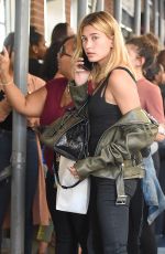 HAILEY BALDWIN Out and About in New York 09/04/2016