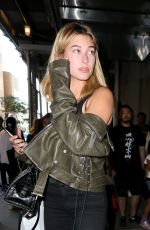 HAILEY BALDWIN Out and About in New York 09/04/2016