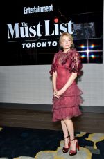 HALEY BENNETT at Entertainment Weekly’s Toronto Must List Party 09/10/2016