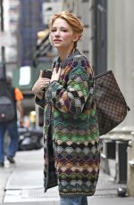 HALEY BENNETT Out and About in New York 09/26/2016