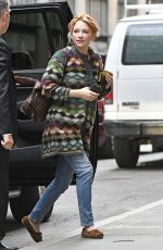 HALEY BENNETT Out and About in New York 09/26/2016