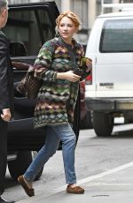 HALEY BENNETT Out and About in New York 09/26/2016